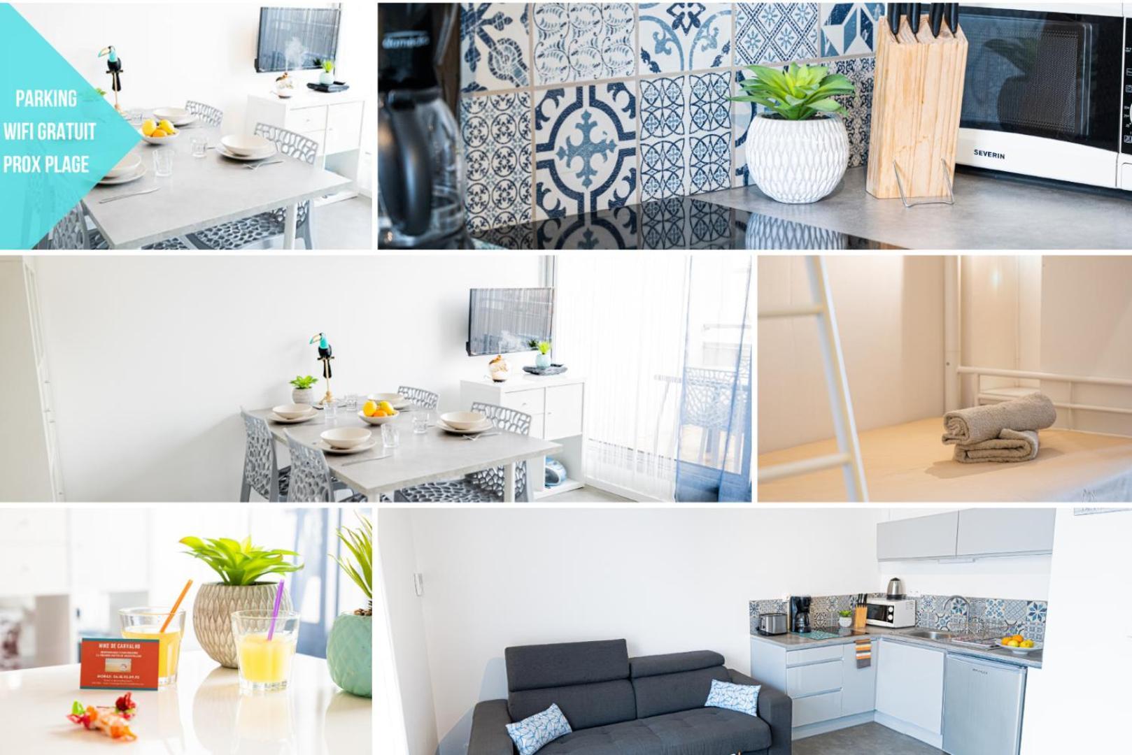 Le Pacifica Appart - Neuf Parking Wifi Clim 2Min Plage - Residence Le Pacific - Topprosconciergerie La Grande Motte Luaran gambar